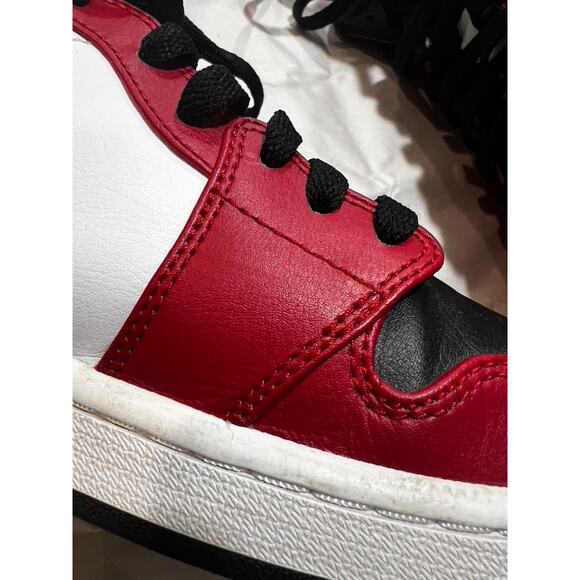 Nike Air Jordan 1 Mid Reverse Bred Retro Red 554724069 Sz 9 Box Streetwear - Picture 12 of 16